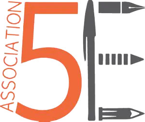 Logo de l’association 5E partenaire de l’accompagnement en graphopédagogie.